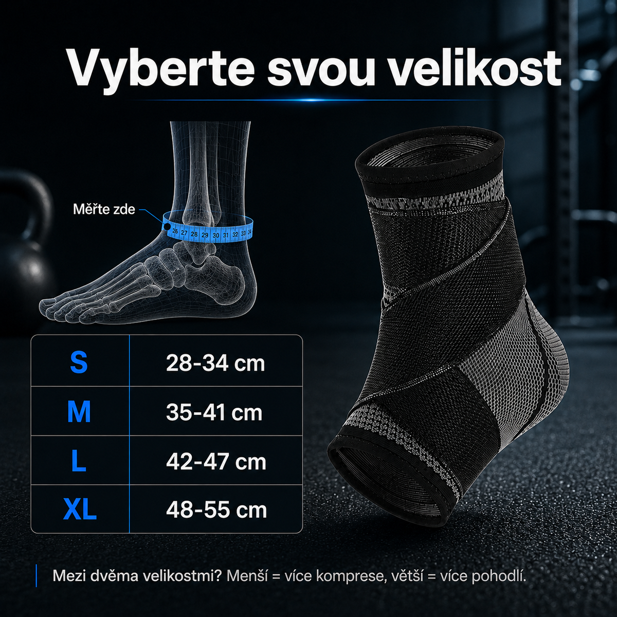 Vexiro Compression Ankle Sleeve 9