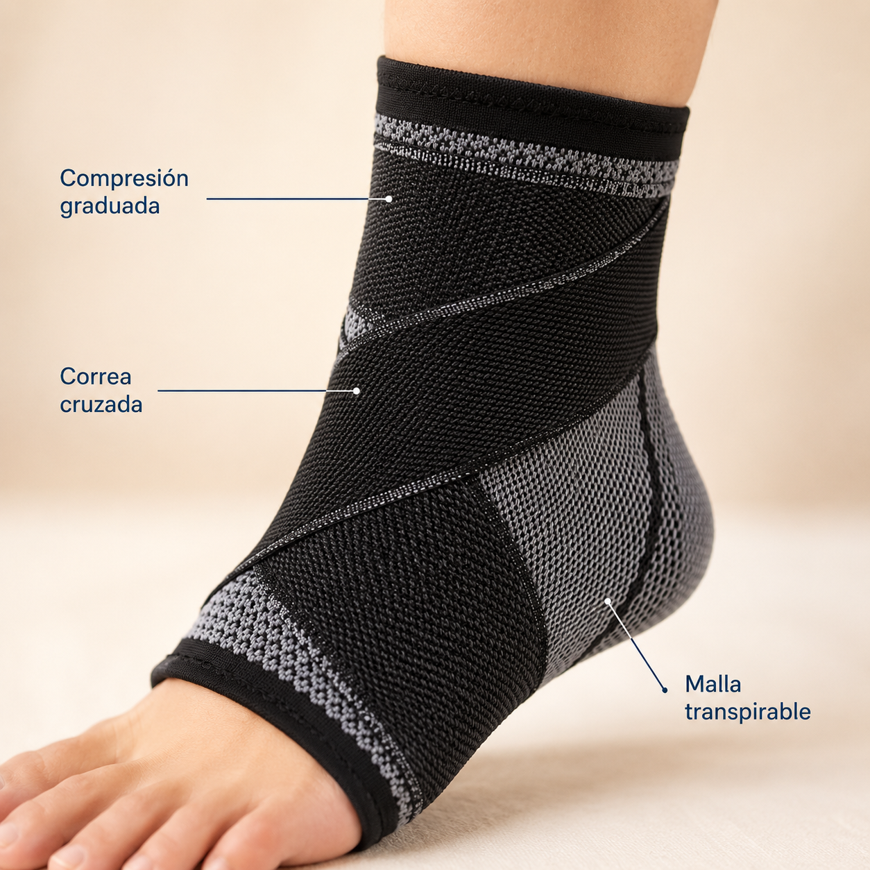 Vexiro Compression Ankle Sleeve