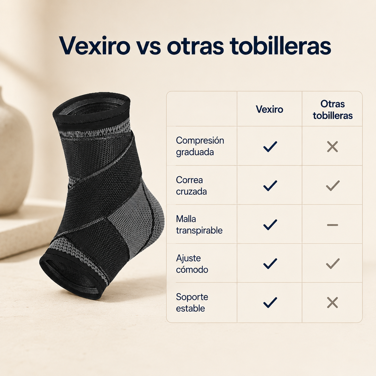 Vexiro Compression Ankle Sleeve